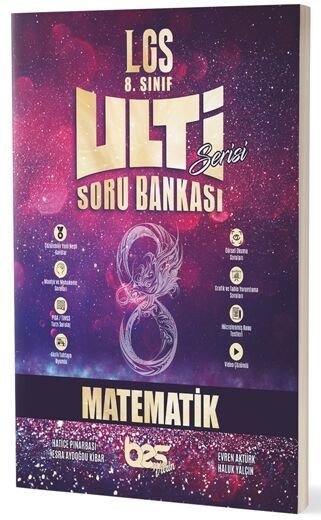 Bes Yayınları 8. Sınıf LGS Matematik Ulti Serisi Soru Bankası