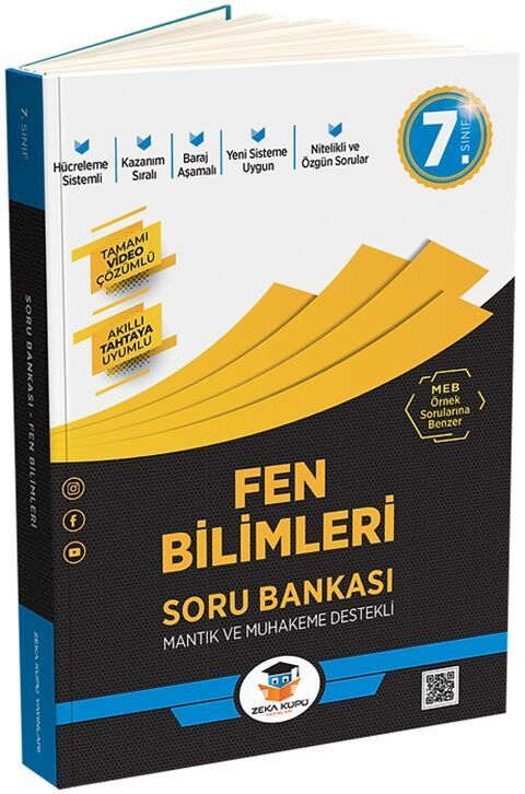 Zeka Küpü Yayınları 7. Sınıf Fen Bilimleri Soru Bankası