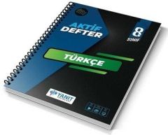Yanıt Yayınları 8. Sınıf LGS Türkçe Aktif Defter