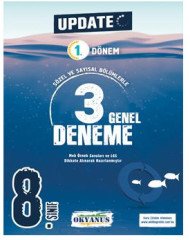 8.Sınıf Update 1. Dönem 3 Genel Deneme Okyanus Yayıncılık