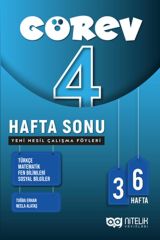 Nitelik Yayınları 4. Sınıf Görev Hafta Sonu Yeni Nesil Çalışma Föyleri