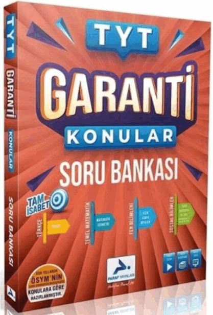 TYT Garanti Konular Soru Bankası Paraf Yayınları Paraf Yayınları