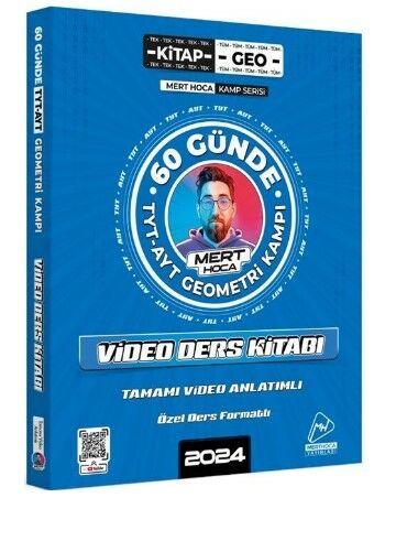 Mert Hoca 2024 60 Günde TYT AYT Geometri Kampı Video Ders Kitabı