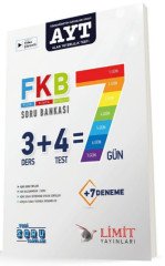 AYT FKB Soru Bankası Limit Yayınları