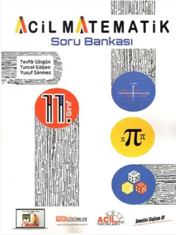 11.Sınıf Acil Matematik Soru Bankası Set Acil Yayınları