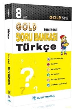 8.Sınıf Türkçe Gold Serisi Yeni Nesil Soru Bankası Mutlu Yayıncılık