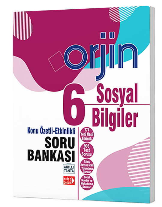6. Sınıf Sosyal Bilgiler Konu Özetli-Etkinlikli Soru Bankası Gama Orjin Yayınları