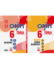 6. Sınıf Türkçe Destek Soru Bankası + 20 Deneme (Tek Kitap) Gama Orjin Yayınları