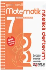 Nitelik Yayınları 7. Sınıf Matematik Nitelikli Defterim