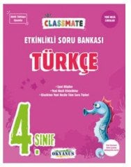 4.Sınıf Türkçe Classmate Etkinlikli Soru Bankası Okyanus Yayınları