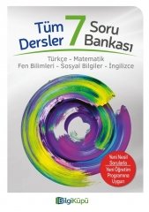 7.Sınıf Tüm Dersler Soru Bankası Bilgi Küpü Yayınları