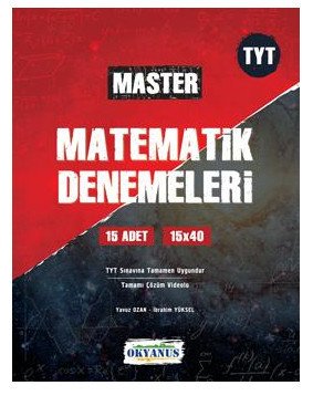 Tyt Master 15 Matematik Denemeleri Okyanus Yayınları