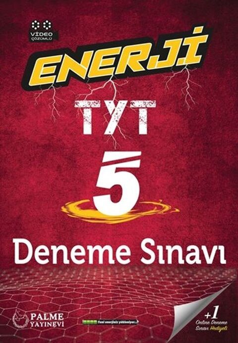 Palme Yayınları TYT Enerji 5 Deneme Sınavı