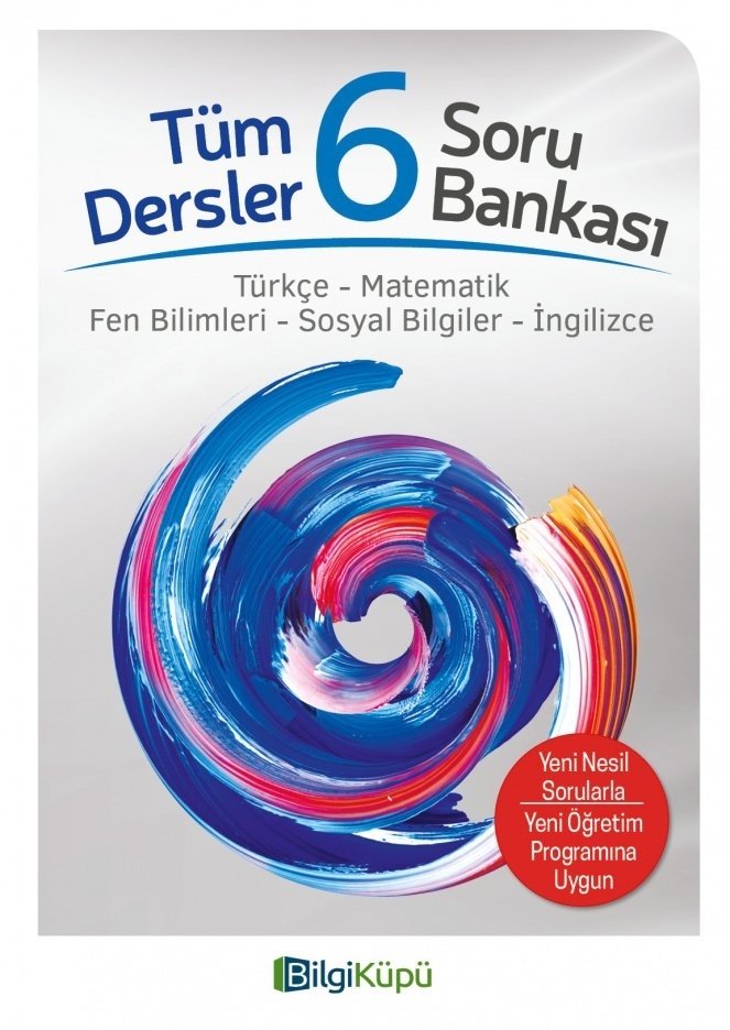 6.Sınıf Tüm Dersler Soru Bankası Bilgi Küpü Yayınları