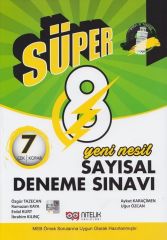 Nitelik Yayınları 8. Sınıf LGS Sayısal Yeni Nesil Süper 7 Deneme