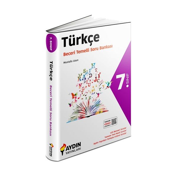7. Sınıf Türkçe Beceri Temelli Soru Bankası Aydın Yayınları