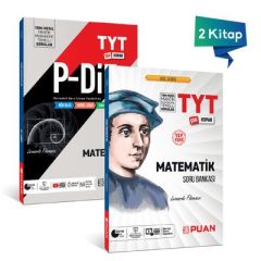 Puan Yayınları 2023 TYT Matematik PDİF Konu Anlatım Fasikülü + TYT Matematik Soru Bankası Kazandıran Set