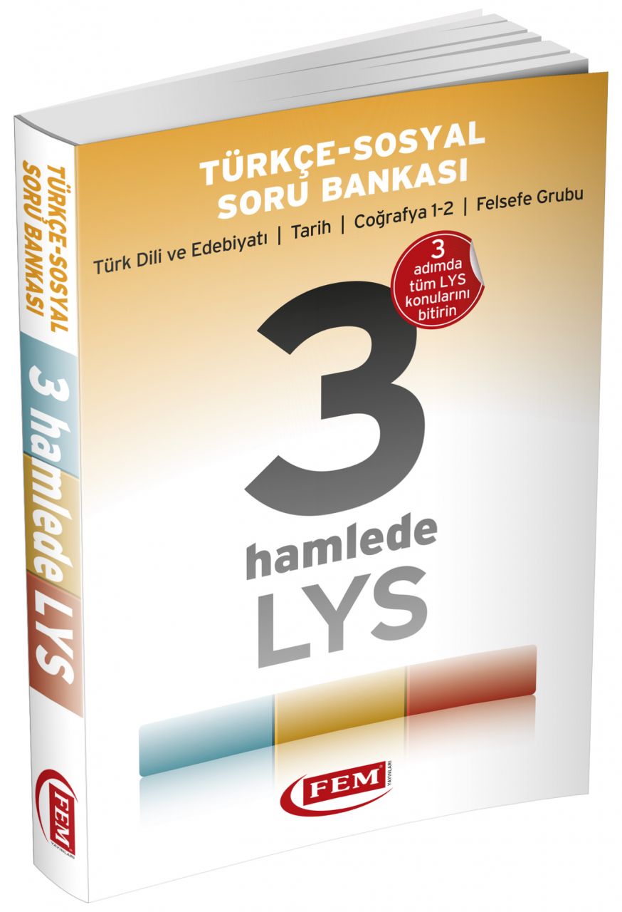 LYS 3 Hamlede Türkçe - Sosyal Soru Bankası