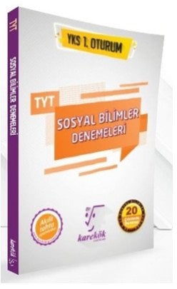 TYT Sosyal Billimler 20 Deneme Karekök Yayınları