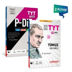 Puan Yayınları 2023 TYT Türkçe PDİF Konu Anlatım Fasikülü + TYT Türkçe Soru Bankası Kazandıran Set