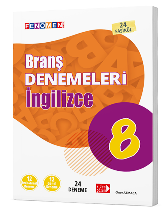 8. Sınıf İngilizce Denemeleri Fenomen Okul
