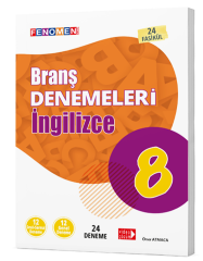 8. Sınıf İngilizce Denemeleri Fenomen Okul