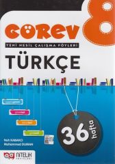 Nitelik Yayınları 8. Sınıf Türkçe Görev Yeni Nesil Çalışma Föyleri