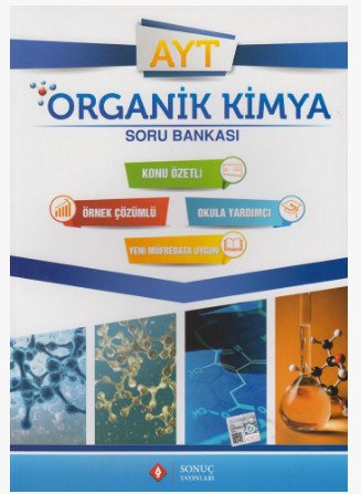 AYT Organik Kimya Soru Bankası Sonuç Yayınları