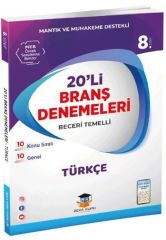 Zeka Küpü Yayınları 8. Sınıf LGS Türkçe 20 li Branş Denemeleri