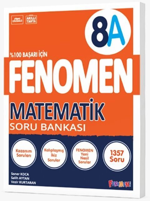 8.Sınıf Matematik Fenomen A Soru Bankası Gama Yayınları