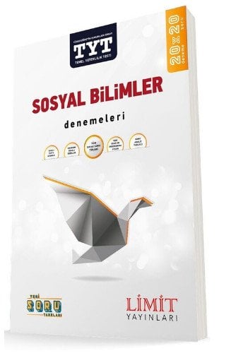 TYT Sosyal Bilimler 20x20 Deneme Limit Yayınları