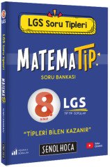 8.Sınıf LGS MatemaTİP Soru Bankası Şenol Hoca Yayınları