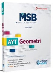 AYT Geometri Güncel MSB Modüler Soru Bankası Eğitim Vadisi Yayınları