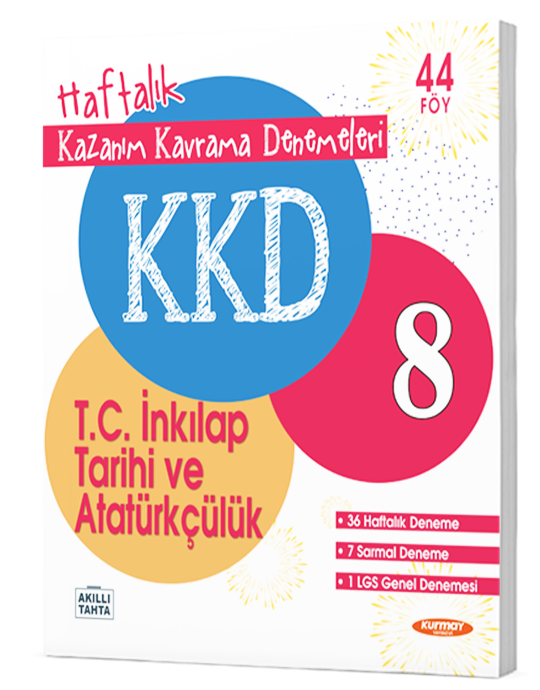 Kkd 8 T.C. İnkılap Tarihi Ve Atatürkçülük (Haftalık Kazanım Kavrama Denemeleri) Fenomen Okul
