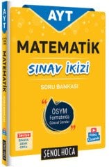 AYT Matematik Sınav İkizi Soru Bankası Şenol Hoca Yayınları