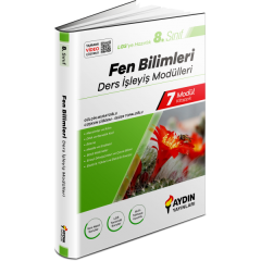 8. Sınıf Fen Bilimleri Ders İşleyiş Modülleri Aydın Yayınları