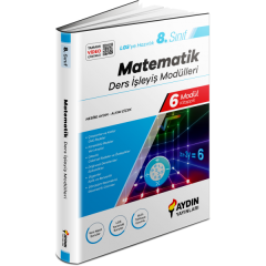 8. Sınıf Matematik Ders İşleyiş Modülleri Aydın Yayınları