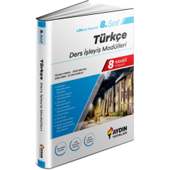 8. Sınıf Türkçe Ders İşleyiş Modülleri Aydın Yayınları