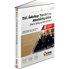 8. Sınıf İnkılap Tarihi ve Atatürkçülük Ders İşleyiş Modülleri Aydın Yayınları