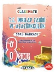 Okyanus 8. Sınıf Classmate T.C. İnkılap Tarihi ve Atatürkçülük Soru Bankası