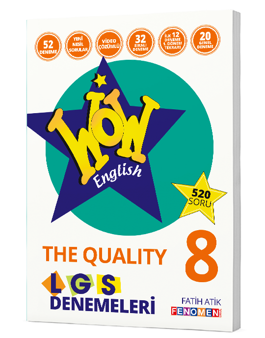 Wow English 8 The Quality Lgs Denemeleri (52 Deneme) Wow English