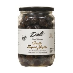 Soslu Siyah Zeytin Cam 450 gr. 261/290 (M)