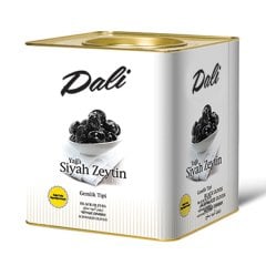 Yağlı Siyah Zeytin Teneke 10 Kg. 351/410(XS-3XS)