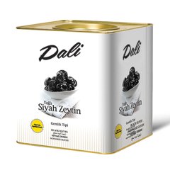 Yağlı Siyah Zeytin Teneke 10 Kg. 201/230