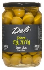Kokteyl Yeşil Zeytin 400 gr. 141/160(4XL)