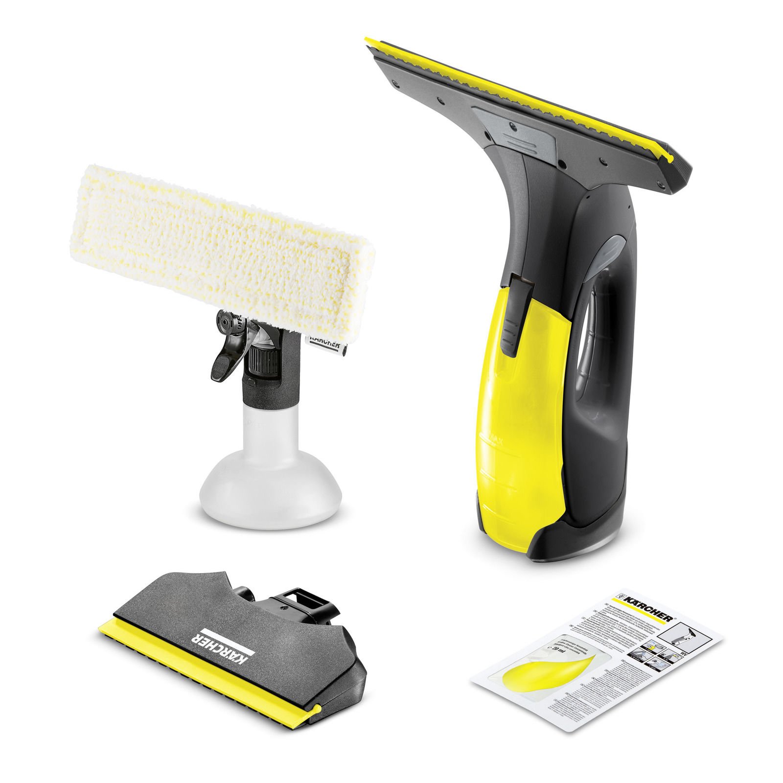 Karcher WV 2 Black Edition Şarjlı Cam Temizleme Makinesi