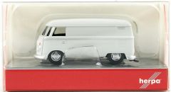 Herpa 090469-003 1/87 Ölçek VW T1 Van, Açık Gri, Sergilemeye Hazır Model Araç