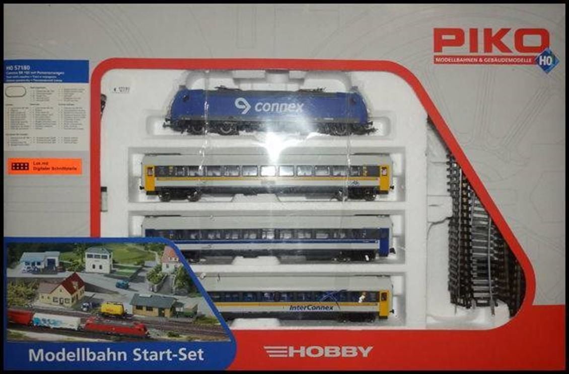 57180 1/87 STARTER SET BR 185 W 3 PASSENGER CARS