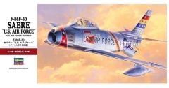 Hasegawa PT13 07213 1/48 Ölçek F-86F-30 Sabre U.S. Air Force Savaş Uçağı Plastik Model Kiti