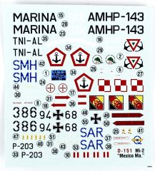 Mistercraft D150 1/72  Mi-2 (Meksika Donanması) Helikopteri Demonte Plastik Maketi